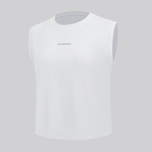 
lululemon丨Jersey Women's Training Jersey Sports Tank Top *Text Logo LW1FRWS Steam Gray XL /12