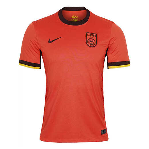耐克（NIKE）中国队主场球迷版比赛训练球衣短袖足球服男女 韦世豪DIY印号球衣++臂章 XXL