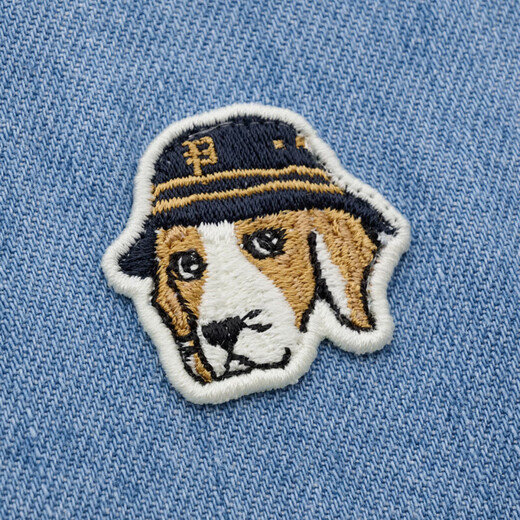 HAZZYS Women's Clothing Autumn Women's PHIZ Series Retro Washed Loose Casual Denim Shirt for Women