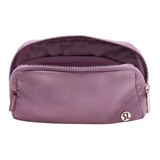 lululemonEverywhere1L金属Logo标志再生尼龙腰包女款薰衣草紫 薰衣草紫