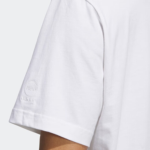 阿迪达斯（adidas）官方短袖男装女装新款健身跑步透气运动服情侣款舒适休闲圆领t恤 IP3884 XS