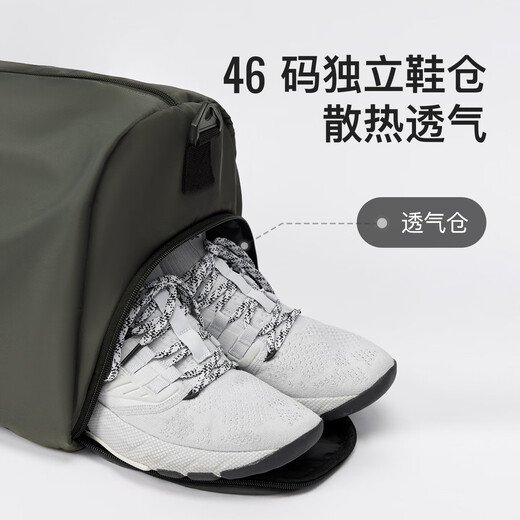 Mantenga la bolsa de fitness de natación húmeda y seca impermeable gran capacidad de un solo hombro de almacenamiento al aire libre bolsas deportivas beige blanco