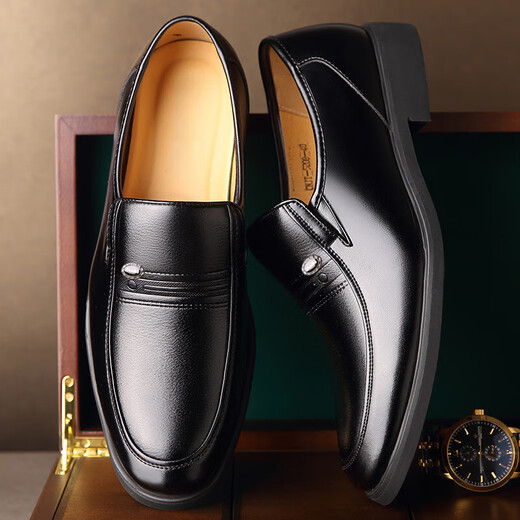 Chaussures en cuir relâchées intérieures pour hommes 49 Chaussures de mariage en cuir souple de grande taille 47 Usure formelle Business 48 Spécial décontracté 36 petite taille 35 9922 Chaussures simples noires 47