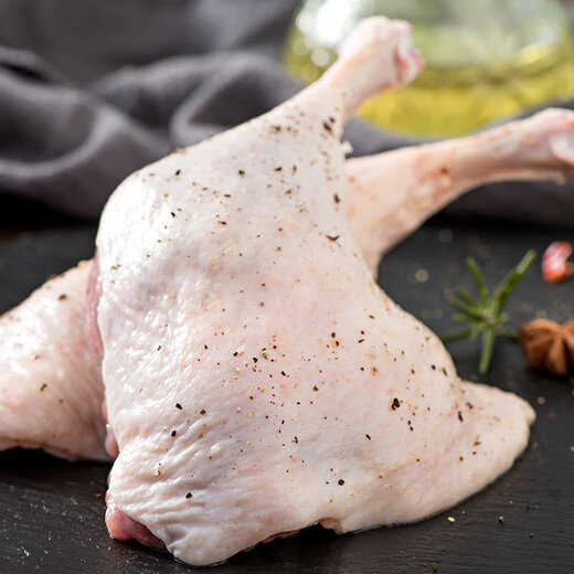Hemei Younong duck legs 2.1kg barbecue ingredients hot braised black duck ingredients supermarket fresh semi-finished products 3 bags (total 2.1kg)