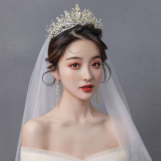 Liwo (liwo) Old Phoenix Gold Store Braut Big Crown Forest Super Fairy Headschminder