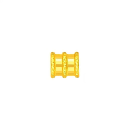 OKZ pure gold 999 accessories gold small waist pendant 999 pure gold small waist hand-woven diy small accessories light luxury 0.12g small waist--single accessory