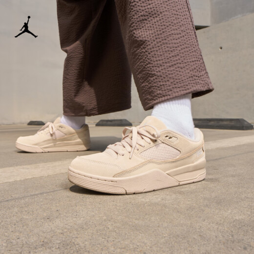 
Nike (NIKE) Jordan official Nike Jordan FLIGHT COURT women's sneakers spring new Fulai shoes FZ9854 200 legend light brown/sail white 37.5