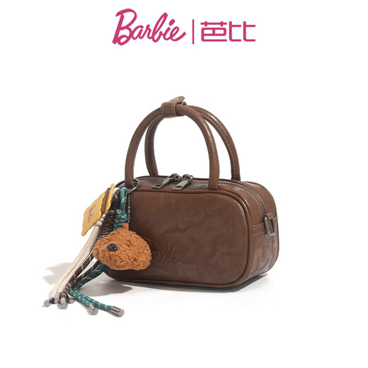Barbie (Barbie) bag women's bag retro Boston bowling bag crossbody 2025 new handbag birthday gift for best friend