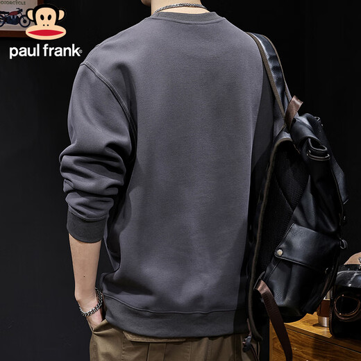Big mouth monkey (paul frank) sweatshirt men's spring and autumn heavy fashion brand jacket men's loose round neck bottoming shirt top clothes