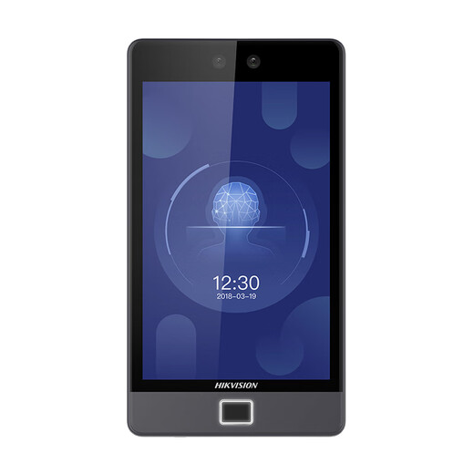 
Hikvision 8-inch face recognition fingerprint card access control all-in-one DS-K1T680MFW door machine 681MW DS-K1T680M