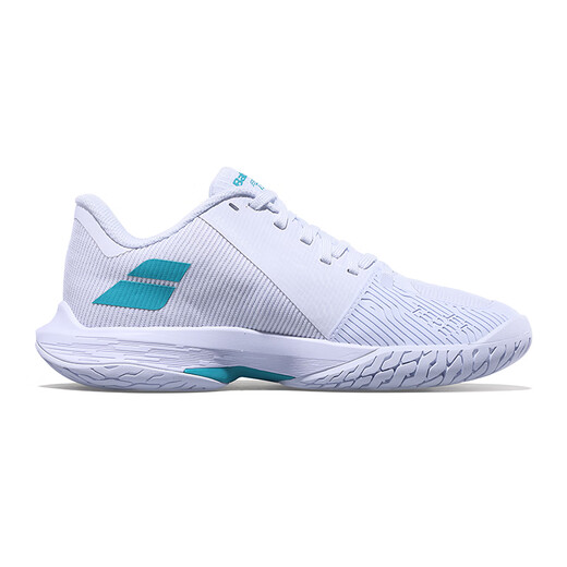Baibaoli Babolat Tennisschuhe für Frauen Neue professionelle Tennisschuhe Michelin Anti-Slip-Kee-Resistant Jet Tere AC Frauen 3A1S25C651-1098 Weiß/Blau 37