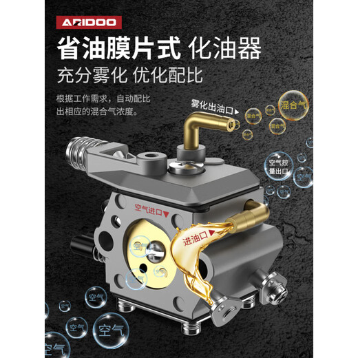 Airuidun German Airuidun chain saw logging saw gasoline saw high power imported household chain saw small chain saw electric 11980Wa selection version 2 gold chain 1 guide plate