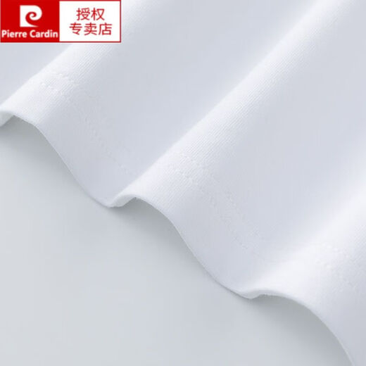 皮尔卡丹（pierre cardin）纯棉国风白色t恤女短袖宽松简约百搭水墨印花夏季2025新款上衣潮 6172烟熏紫 短袖 M (建议80-105斤)