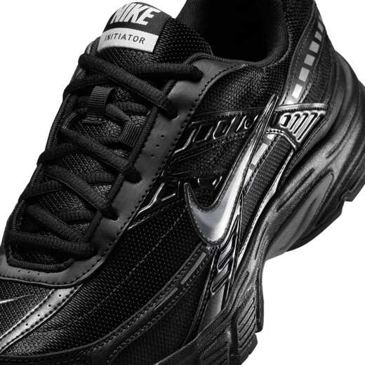 耐克（NIKE）官方INITIATOR男子运动鞋秋季复古跑鞋风透气缓震IB4595 001黑/金属银/黑/暗烟灰 46
