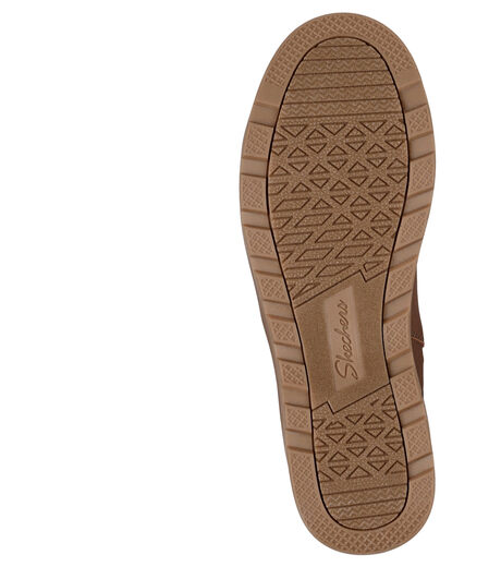 Skechers Botas Cortas Impermeables de Invierno para Mujer Botas de Senderismo cálidas de Felpa Botas de Tobillo cómodas con Punta Redonda Granate 6.5