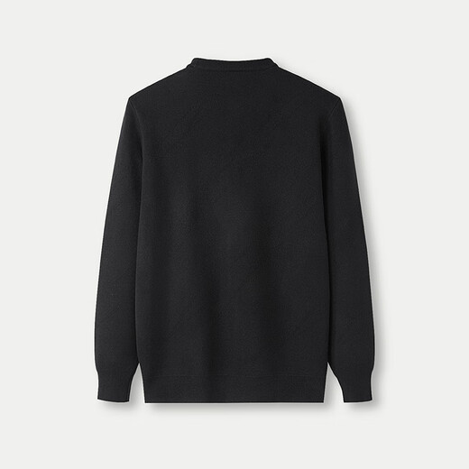 HLA Hailan House sweater men's autumn 25 light business fashion fake two-piece double-collar sweater for men