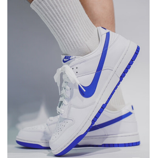 
Nike (NIKE)/Nike Dunk Low Blue and White Low Top Fashion Sports and Casual Board Shoes DV0831-104 White and Green FD9922-151 Spot 36