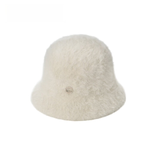 Kenmont one-piece woven fisherman hat for women with large head circumference, temperament, ear protection, dome furry basin hat, small face, km-5295