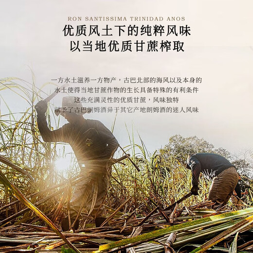 加勒海俱乐部【多项国际大赛金奖】西班牙原瓶进口朗姆调酒基酒洋酒 送礼收藏 圣特立尼达3年陈酿700mL