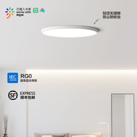 Er Jiangong Volles Spektrum Augenschutz Schlafzimmer Decke Licht einfach