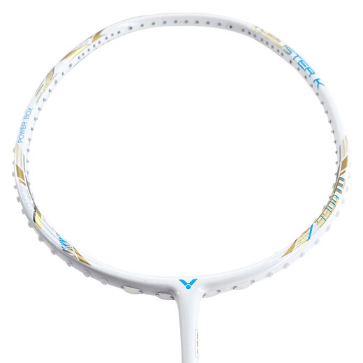 Victor Badminton Racket Victory Heavy Gunner 9900TD Carbon complet Adulte Offensive Pound Single Shot TK-9900TD X AMBER GOLD 4U