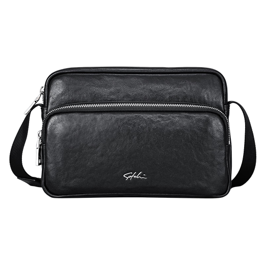 Shachi Satchi Multifunktionales Kowide Herrenbeutel Crossbody Tasche Reisependler Umhängetasche Mittlerer Tasche Chinesische Valentinstag Geschenk Schwarzer Mittelbeutel
