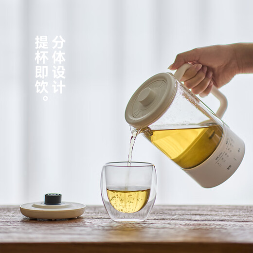 Olayks instant health pot mini tea boiler spray steam tea kettle multifunctional office constant temperature kettle 0.6L suitable for 1-2 people