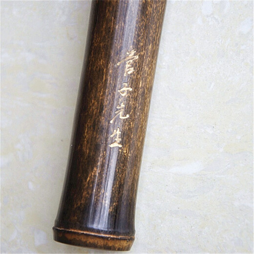
Mr. Guanzi’s handmade fine professional one-piece flute eight holes six holes purple bamboo instrument Xiao EFGA adjusting reverse eight holes F adjusting forehand not open cover