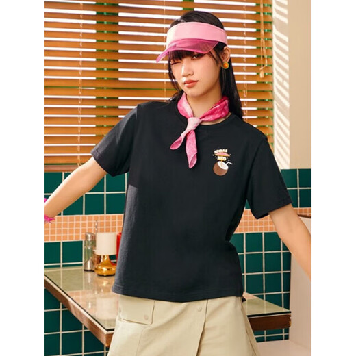 Adidas kurzärmelige Frauen Sommer Neue gedruckte lässige, halbärmelige Baumwollsportsportlose T-Shirt IP38778 IP3878/Hauptbild/Baumwoll/XS 75-85Jin [Jin entspricht 0,5 kg]