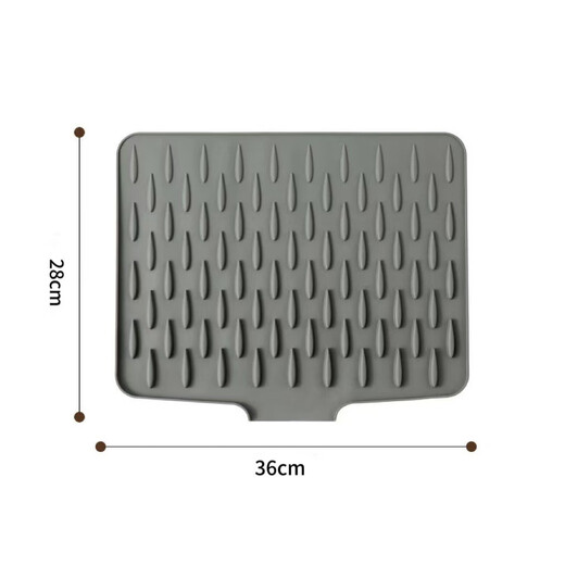 Home Baili silicone drain pad sink diversion kitchen narrow slit pot cover water filter storage pad household countertop pot pad heat insulation pad