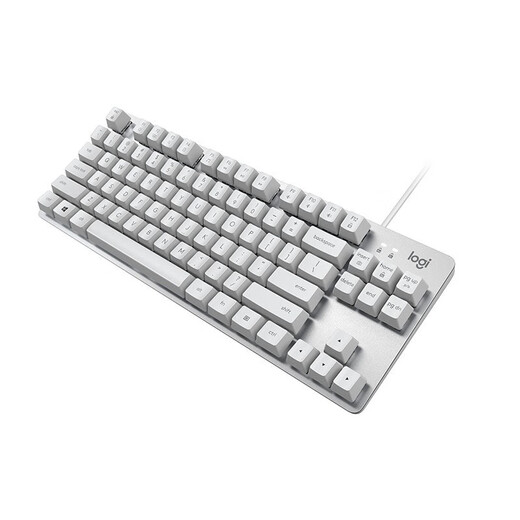 Logitech K835 Механическая клавиатура 84 клавишные клавиши проводной клавиатуры игр для клавиатуры клавиатура клавиатура клавиатура клавиатура TTC K835 TKL Red Axis White 84 клавиши