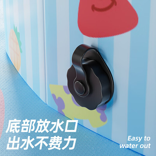 Huayuan Pet Equipment (hoopet) Dog Bath Basin Foldable Bath Basin Summer Pet Cat Large Dog Bath Basin Large Dog Bathing Supplies Extra Large 120*30 - Suitable for Large Dogs