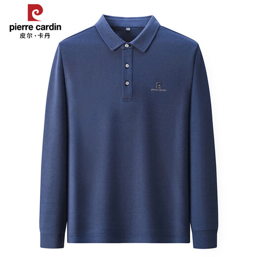 
Pierre cardin high-end men's long-sleeved T-shirt spring and autumn POLO shirt middle-aged dad lapel base shirt business casual top green 15912 M suggest 90-120Jin [Jin equals 0.5 kg]