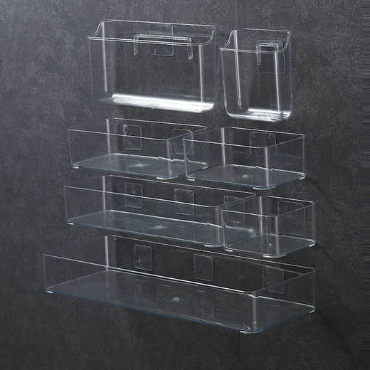 DUTRIEUX wall-mounted transparent storage box workstation station kitchen seasoning rack 4877.U port transparent basket-1 medium length (with two pairs of mothers and children