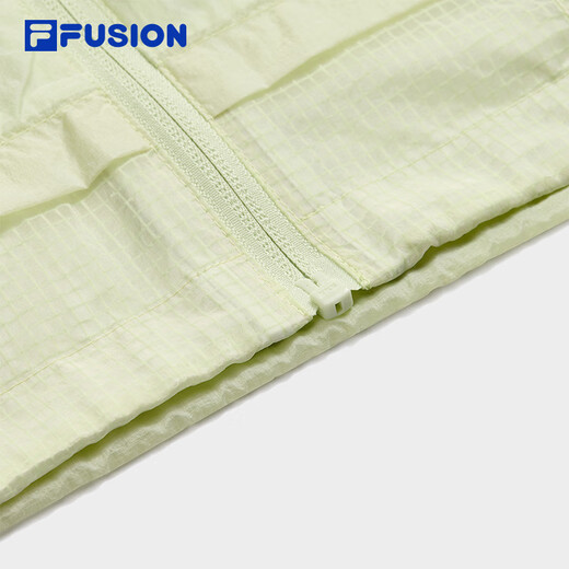 Fila Fusion Fila Fashion Fashion Chaqueta tejida 2025 Autumn New Casual Loose Sunscreen Soled Top Light Green Apple Green-LG M 165/84A/M
