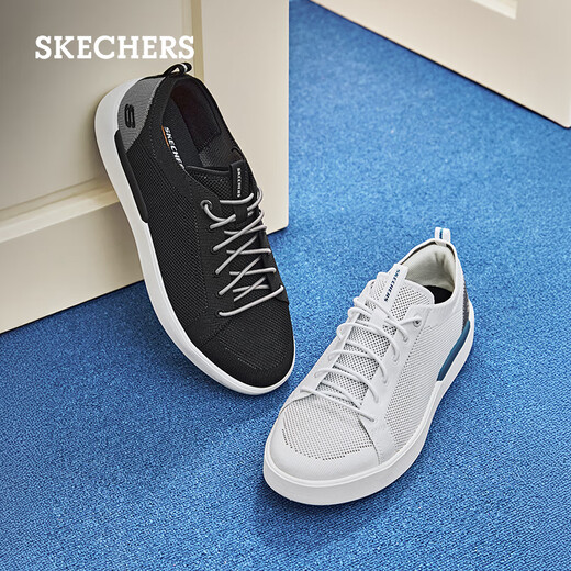 Skechers Men's Shoes Autumn Sneakers Outdoor Cushioning Soft Sole Commuting Business Shoes Casual Sports Shoes Forrest Gump Shoes 210814