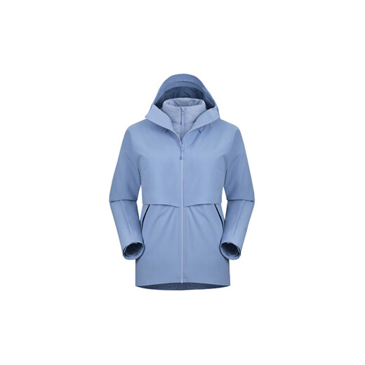 Kailas Kailas Gedua-Serie Sport im Freien im Freien und abnehmbar Down-Liner Drei-in-eins-Windschutz und Wärme flacher Wolkengrau xl xl