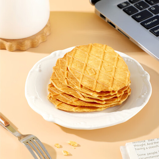 Denver Waffle Butter Crisp 66g/box children's snacks lunch snacks imported butter cookies crackers
