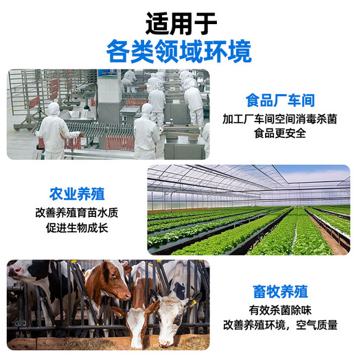 IGENU Ozone Generator Portable Pipeline Industrial Commercial Disinfection Machine Breeding Farm Livestock Farm Deodorization School Laboratory Sterilization Food Cosmetics Factory Clean Workshop Deodorization 18g/h Upgraded Model (Cycle Timing + Countdown)