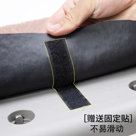 适用于雅迪摩登脚垫cm620电动车防水脚踏垫TDT1348Z丝圈踏板垫 雅迪摩登脚垫-狗和小鸭