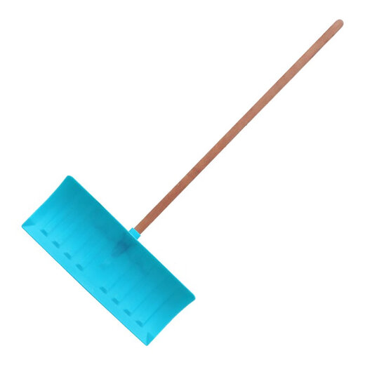 Pala de nieve de plástico pala de la pala de plástico grande espesada pala agrícola maíz de maíz arroz grano de grano eliminación de nieve 6189-zq-64 ancho de pala de nieve templado transparente
