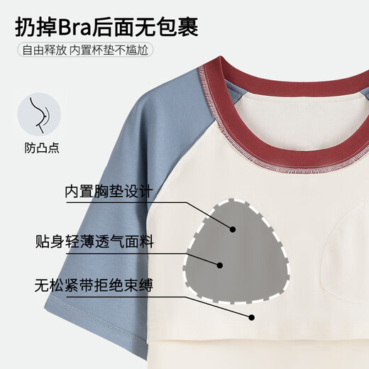 都市丽人睡衣女款纯棉2025新款夏季薄款短袖短裤三件套家居服套装