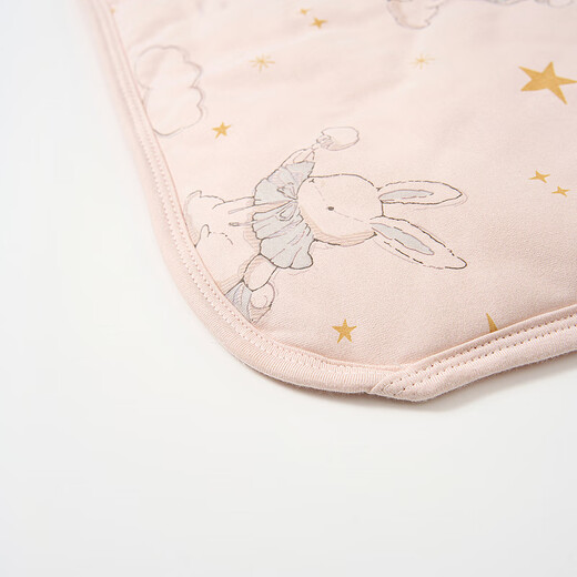 Tongtai (TONGTAI) baby blanket pure cotton quilted newborn plus size blanket baby blanket thickened blanket pink 100x100cm