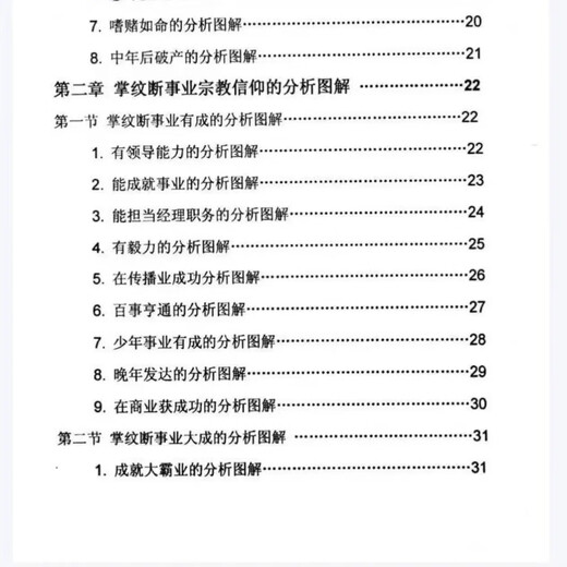 Traditionelle chinesische Studienkultur lu Fan <Praktische Analyse und Illustration von Palmmuster> 3 Bücher, 844 Seiten, 32 Öffnungen