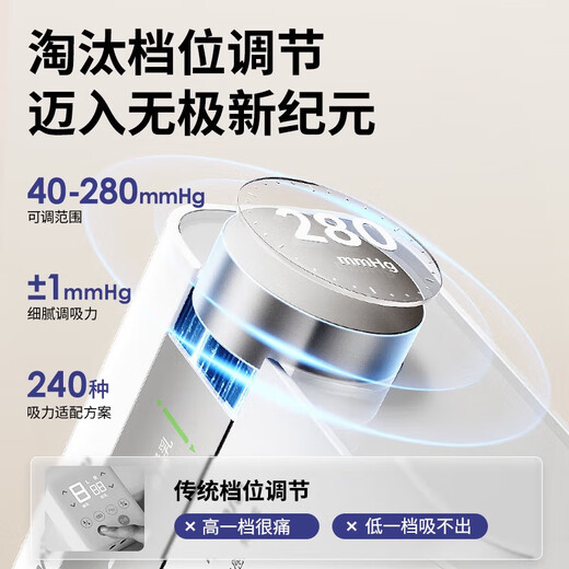 
Little White Bear SnowBear Breast Pump Electric Powerless Automatic Hand-free Breast-Up Breast-Up Breast-Retaining Double-Side Breast Collecting Device 08927