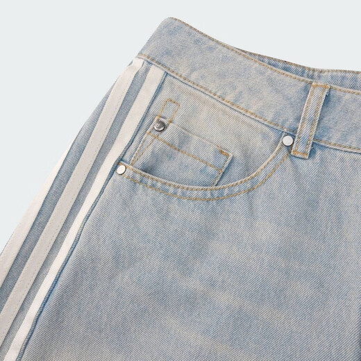 Adidas Clover Damenhose, modisch, bequem, vielseitig, sportlich, atmungsaktiv, lockere gerade Hose JX9214 KG0200 25