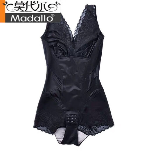 
Modal thin tight body shaping underwear genuine postpartum belly-tightening waist lifting hip-shaping body-shaping one-piece women's belly-reducing 2 pieces black crotch-breasted M Recommended weight 90-100 Jin [Jin equals 0.5 kg]