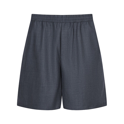 
LESS [Same Model in Shopping Mall] 2025 Autumn New Wool Straight Casual Shorts 2P7E17060 031 Dark Gray XS