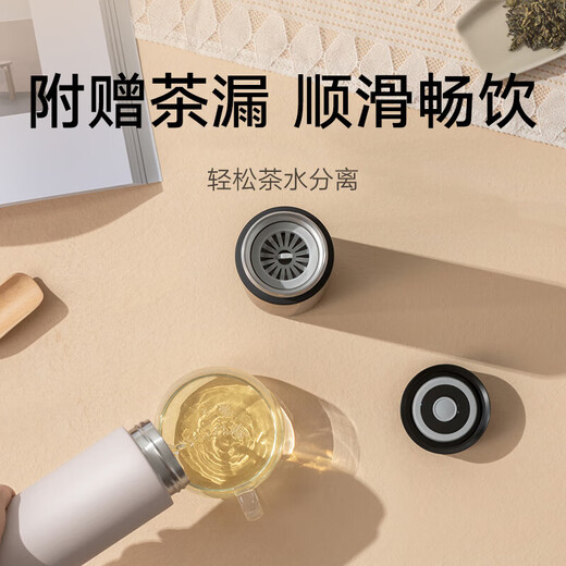 Hongtao Company Employes Equipo Equipo de trabajo Regalo personalizado de la Copa Térmica de la Copa Térmica Souvenir Souvenir Comes Business Souvenirs White: Xiaomi Thermal Cup + New Handheld Fan