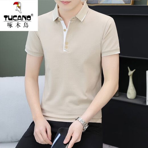 Camiseta de carpintero de carpintería de carpintero de carpintería de polo (Tucano) Camiseta de manga corta para hombres.